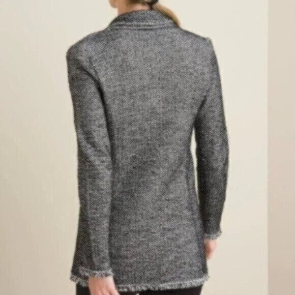 NWOT Chico's Notch-Collar Sweater Jacket - Picture 5 of 7